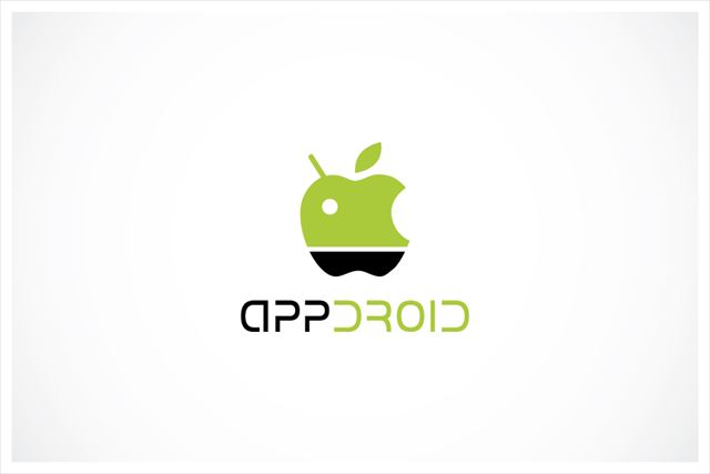 AppleとAndroidのロゴ