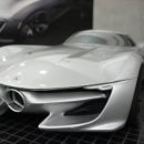 メルセデス・ベンツ 新型SL コンセプトのモデルメイキング クレイモデル作業
