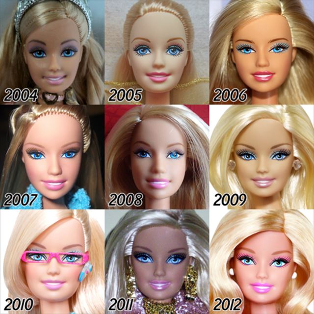 バービー人形の歴史2004-2012