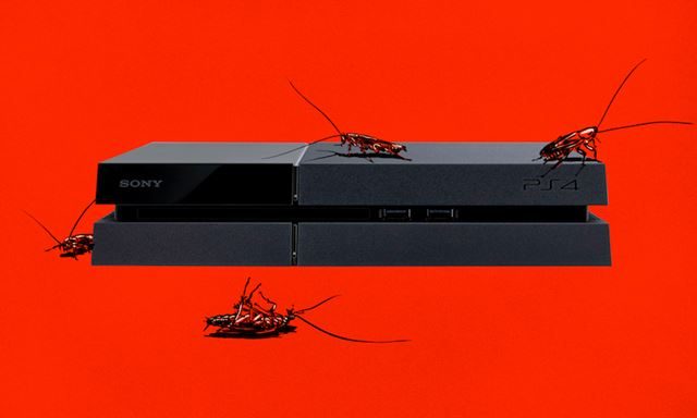 PS4はゴキブリの巣に最適だがゴキブリによるPS4故障は修理対象外!?